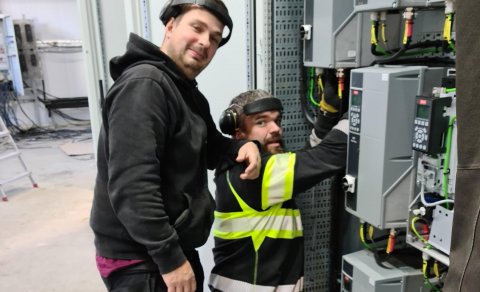 Örn og Björn, þ.e. Elvar Örn og Björn Fannar í Petropavlosk.