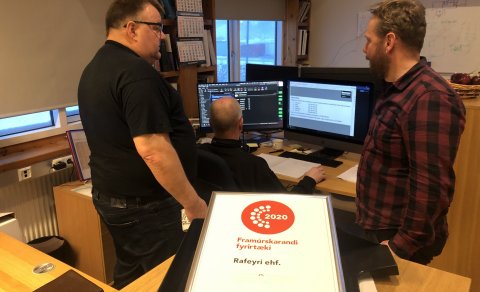 Framúrskarandi starfsmenn.